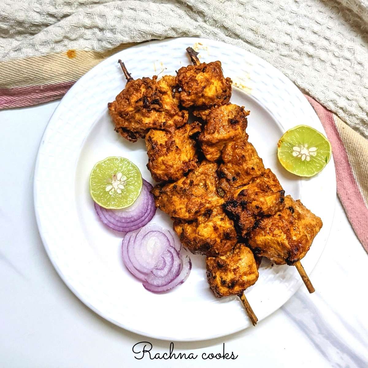 Chicken Tikka Recipe Air fryer and Oven